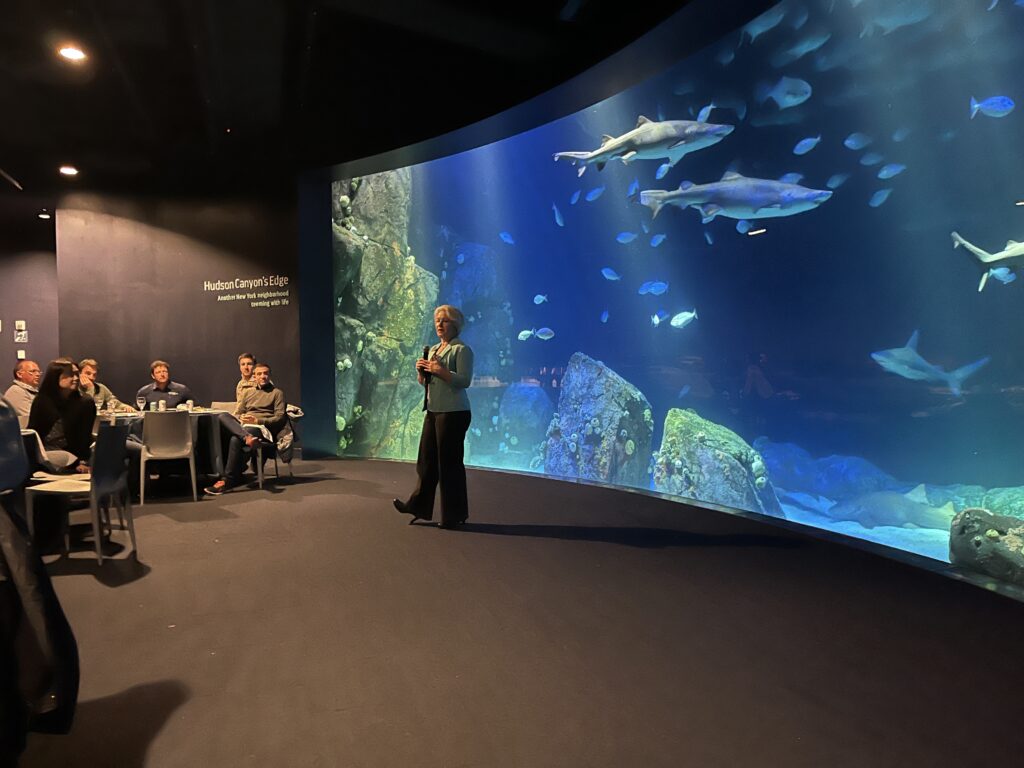 WCS welcomes summit participants to the NY Aquarium (Shark Summit 2024)